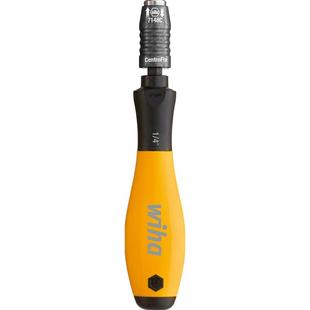 德国进口wiha威汉自锁螺丝刀批头套筒手柄带磁性6.35mm接杆起子批