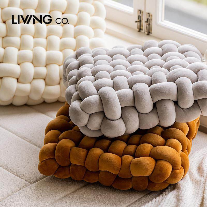 纯色编织坐垫 地上屁垫蒲团加厚办公室椅子久坐飘窗靠背四季通用,居家布艺,椅垫,淘宝优惠券,粉丝福利购,淘宝优惠卷