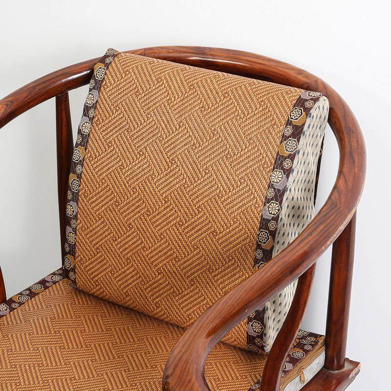 椰棕硬靠背办公室腰靠汽车靠垫实木沙发海绵靠背夏季藤凉席可拆洗,居家布艺,腰靠垫,淘宝优惠券,粉丝福利购,淘宝优惠卷