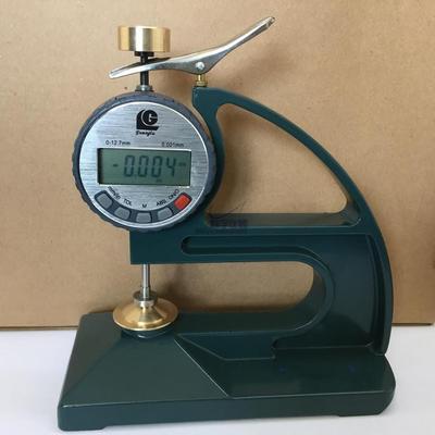 HD-10防水卷材测厚仪可随身携带手持测量测试前先对准表的零位