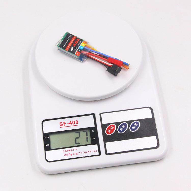 MINI-Q9DRZ暴力改装漂移蚊车升级件45A无刷有感电调线性好2-3S