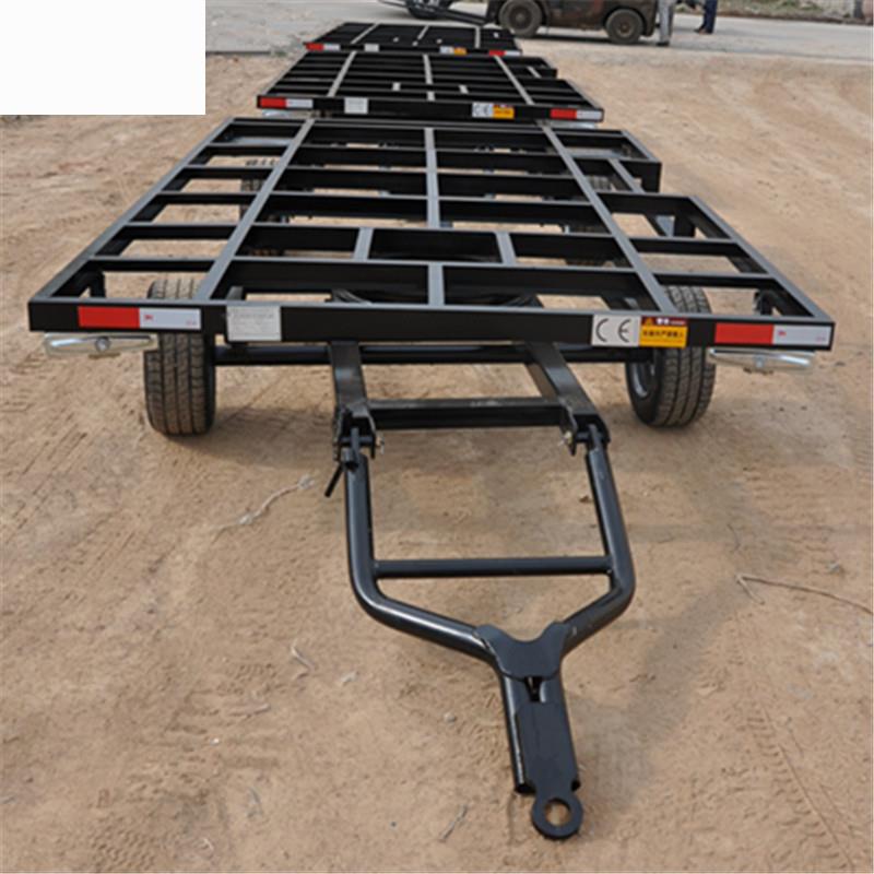 1.5吨框架拖车房车底盘骨架拖车工具车移动房车底盘骨架拖车