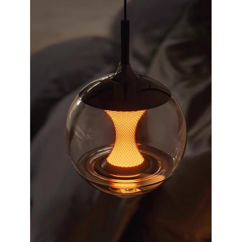 余晖床头吊灯意式极简轻奢高级感客厅餐厅吧台前台过道卧室装饰灯