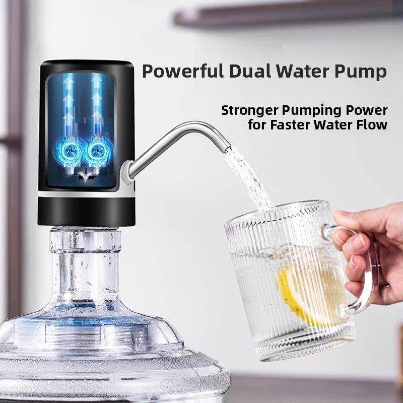 家用桶装水抽水器电动自动上水器纯净水桶饮水机小吸水泵按压水器,厨房/烹饪用具,按压式饮水器,淘宝优惠券,粉丝福利购,淘宝优惠卷