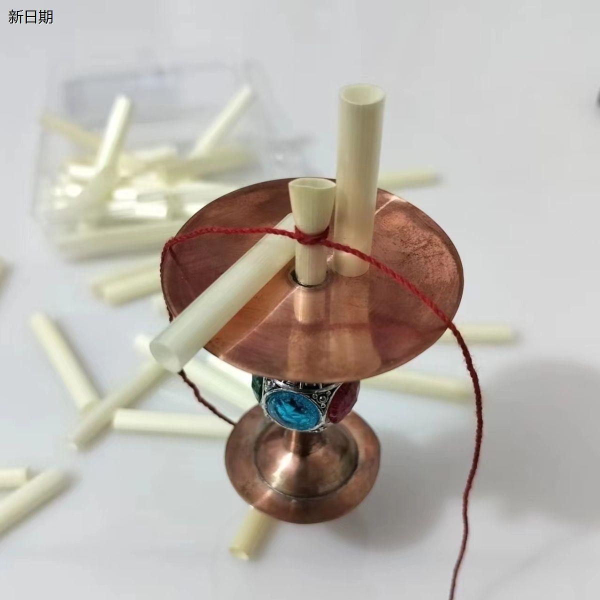 唢呐哨片野燕麦哨子小号中号大号半成品野麦杆大音吹手好用不费力图片