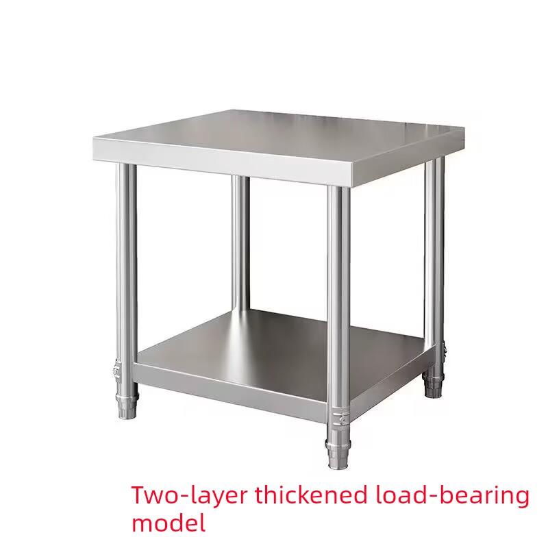 定做不锈钢底座汤桶架烤箱支架家用方桌收纳操作台厨房储物切菜台