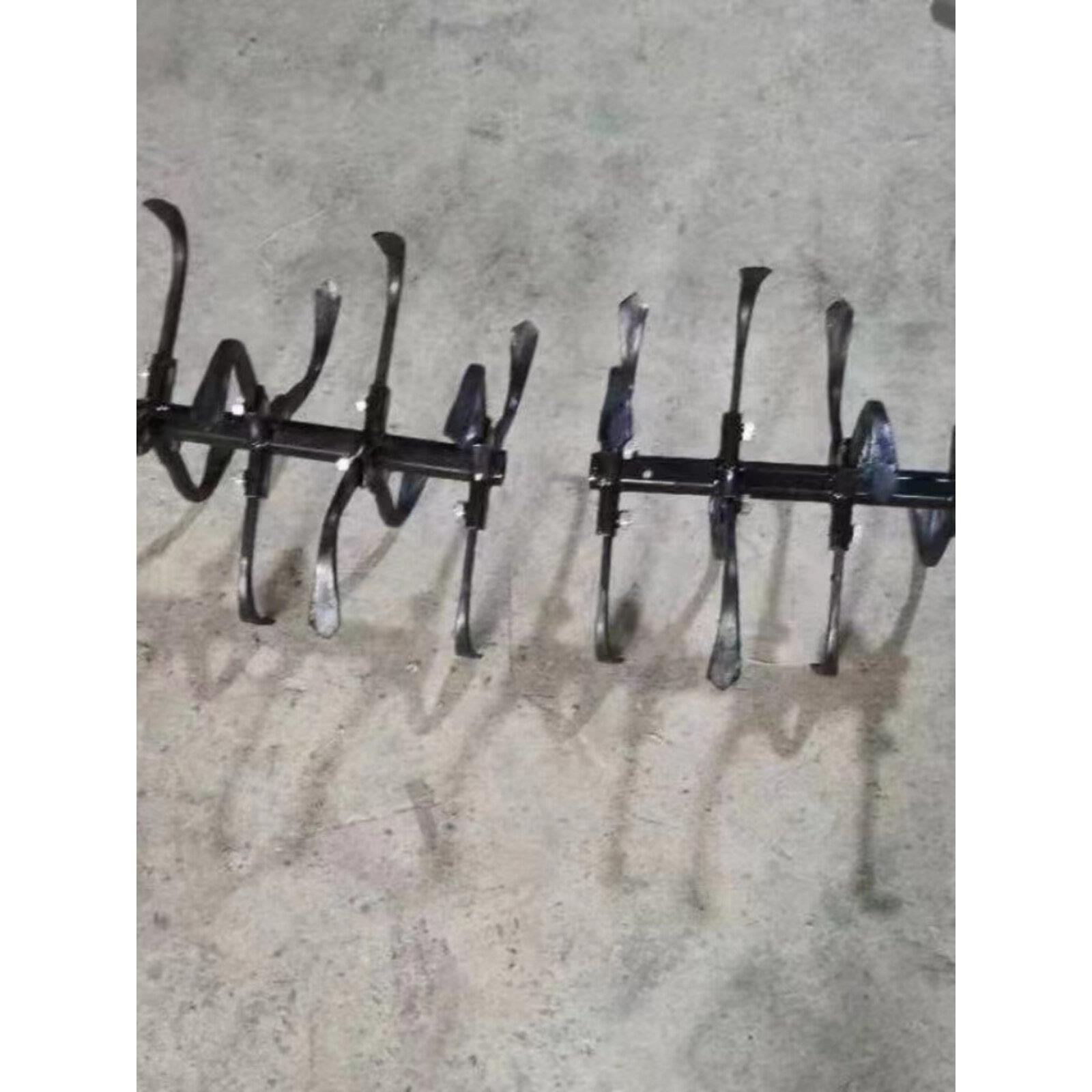 微耕机配件深耕刀旋耕刀配件翻土松土刀具硬地刀锰钢材质刨地开荒