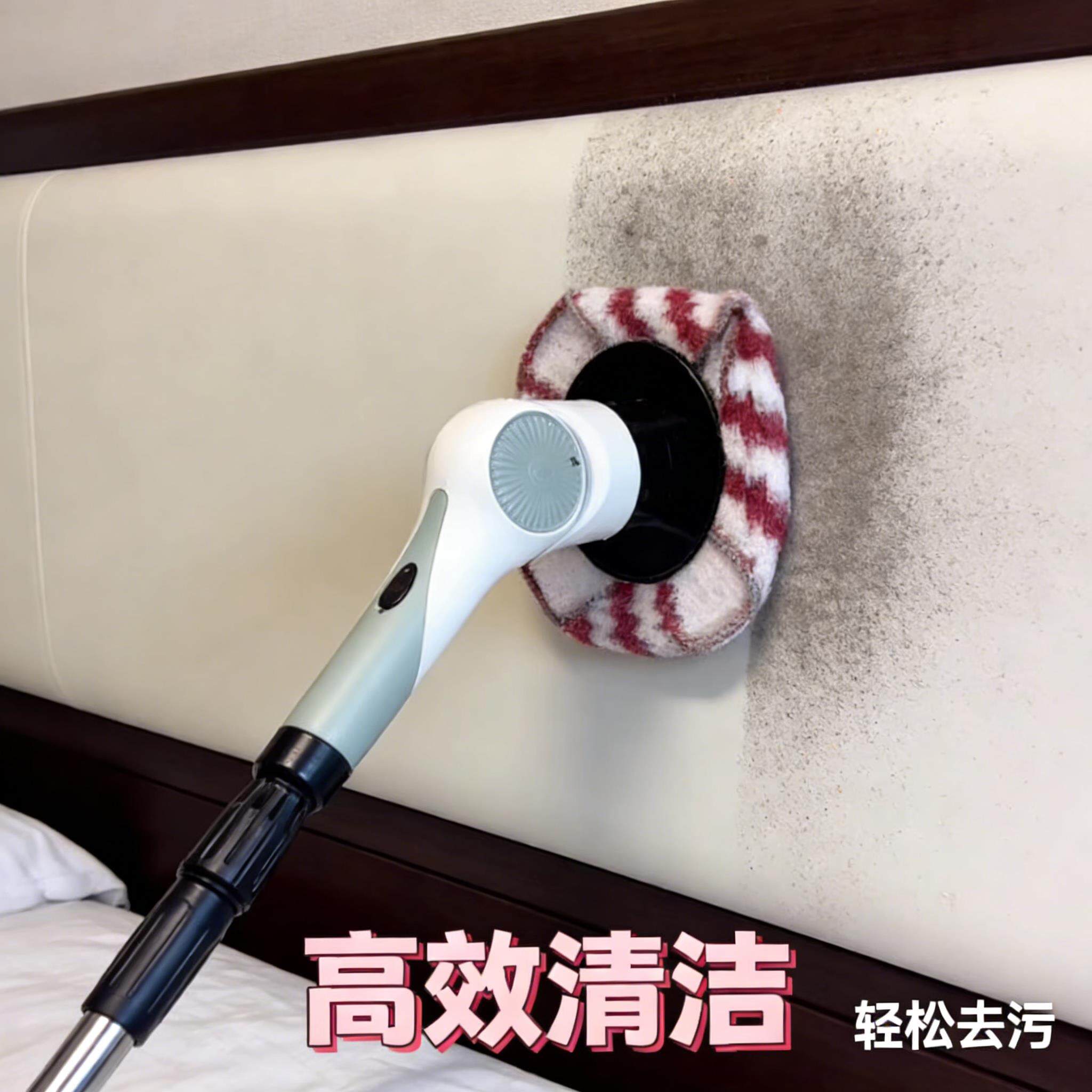 电动拖把家用多功能清洁刷全自动懒人拖布乾湿两用一拖净不留水垢
