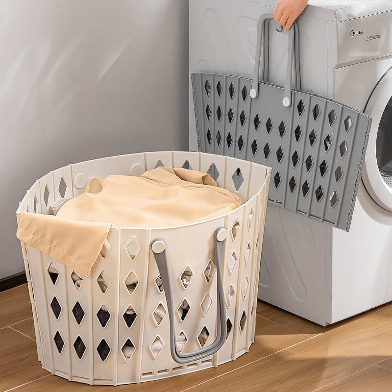脏衣服收纳筐折叠脏衣篮壁挂浴室卫生间放衣神器洗衣篮家用脏衣篓