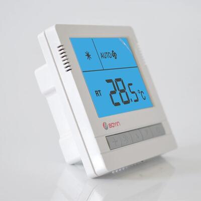 中央空调温控器 液晶显示间-空调控制器遥控调节温度房 B197C