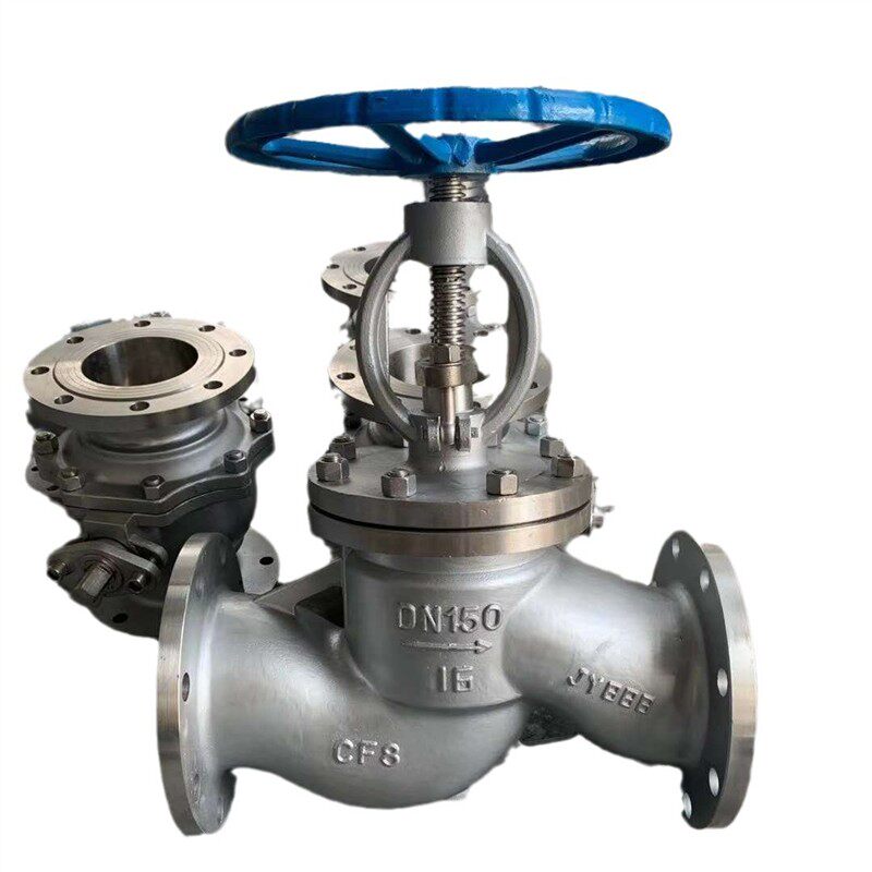 国标波纹管截止阀WJ41W-25P德标法兰波纹管截止阀用途WJ41W-196