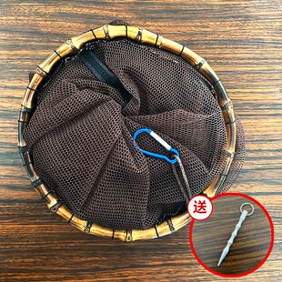 竹鞭路亚溪流鱼护迷你小型挂腰小眼鱼护走钓马口微物野钓专用渔护