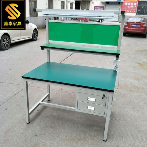 防静电工作台 带灯流水线操作台 打包操作台 电子厂工作台定做