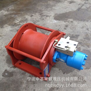 吊车随车吊配件1吨液压绞车 道路清障车液压绞车 小型液压卷扬机