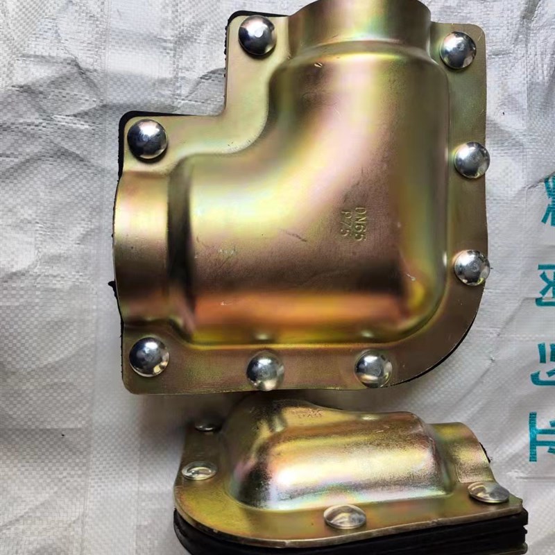 哈夫节弯头c90度镀锌弯头抢修快速接头PPR PE弯管堵漏器抱箍堵漏