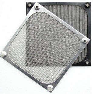 12cm 金属铝制防尘网罩 机箱风扇防尘罩 防尘网  风扇防尘网