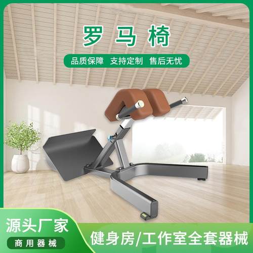 厂家直供力量健身罗马椅商用罗马凳健身椅训练健身房配套设备