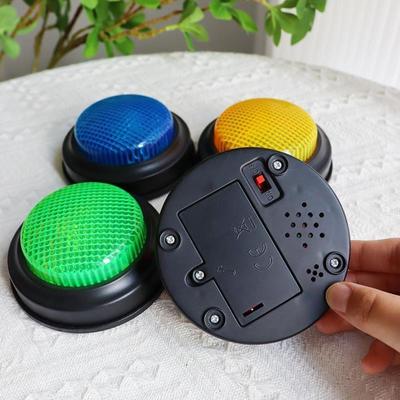 亮灯抢答器知识竞赛无线发声简易儿童课堂比赛教具手按铃按钮电子