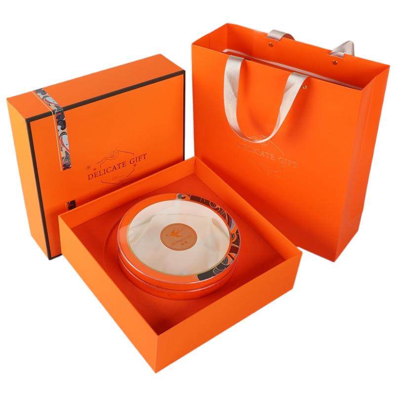 橙意燕窝礼盒高档绿色虫草花旗参红参铁皮石斛元贝海参通用包装盒,包装,礼品盒,淘宝优惠券,粉丝福利购,淘宝优惠卷