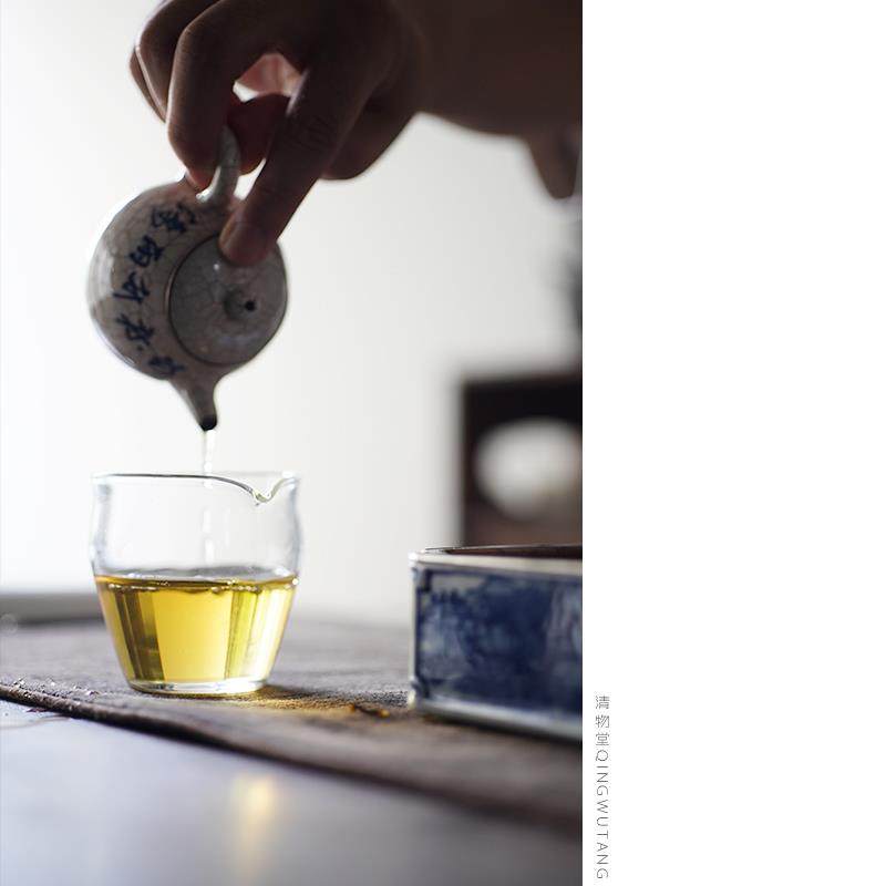 清五堂2022原创代小容量玻璃公平杯小壶专用茶分配器140C
