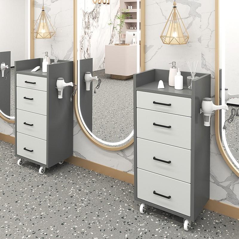 理发店工具柜子美容院用品小推车美发店多功能置物架子发廊工具台