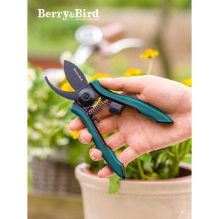 Berry&Bird升级版 花枝剪迷你修枝剪嫰叶家用花卉盆栽专用插花省力