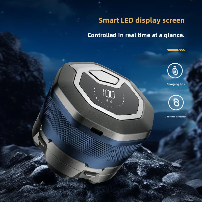 德国10W磁吸六刀头光头神器水洗数显电动剃须刀自助剃光头胡须刀