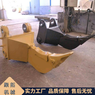 高强度单钩松土器  矿山开挖用松土设备  挖机鹰嘴高频碎土钩