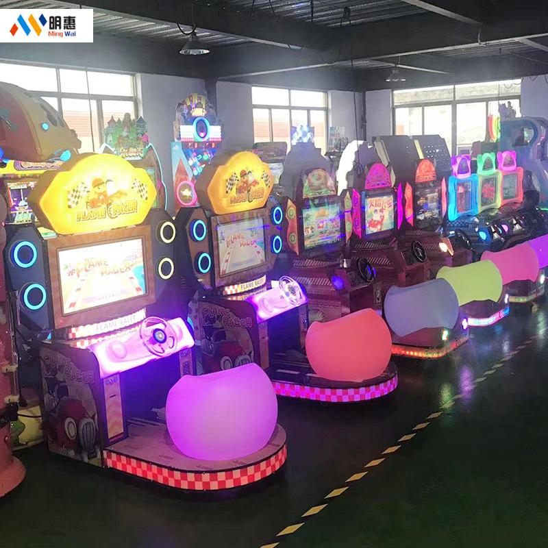 模拟驾驶投币塞车游戏机专业定位器款方向盘电玩城售后维修模拟机