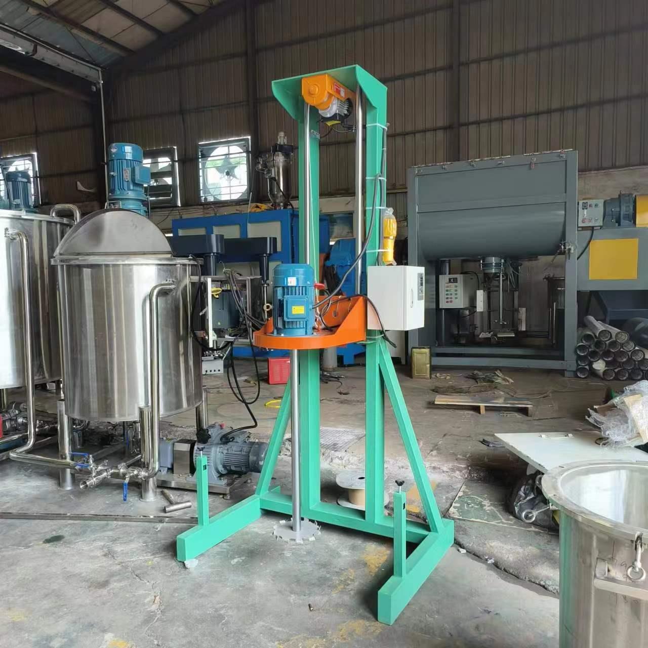 惠州厂家现货供应水包水砂搅拌机胶水分散机变频调速全自动升降