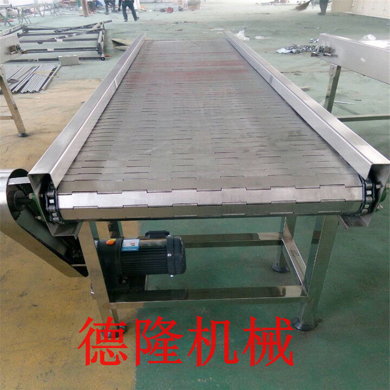 链板平行输送机 304网带传送线 不锈钢链板爬坡输送机,机械设备,其他机械设备,淘宝优惠券,粉丝福利购,淘宝优惠卷