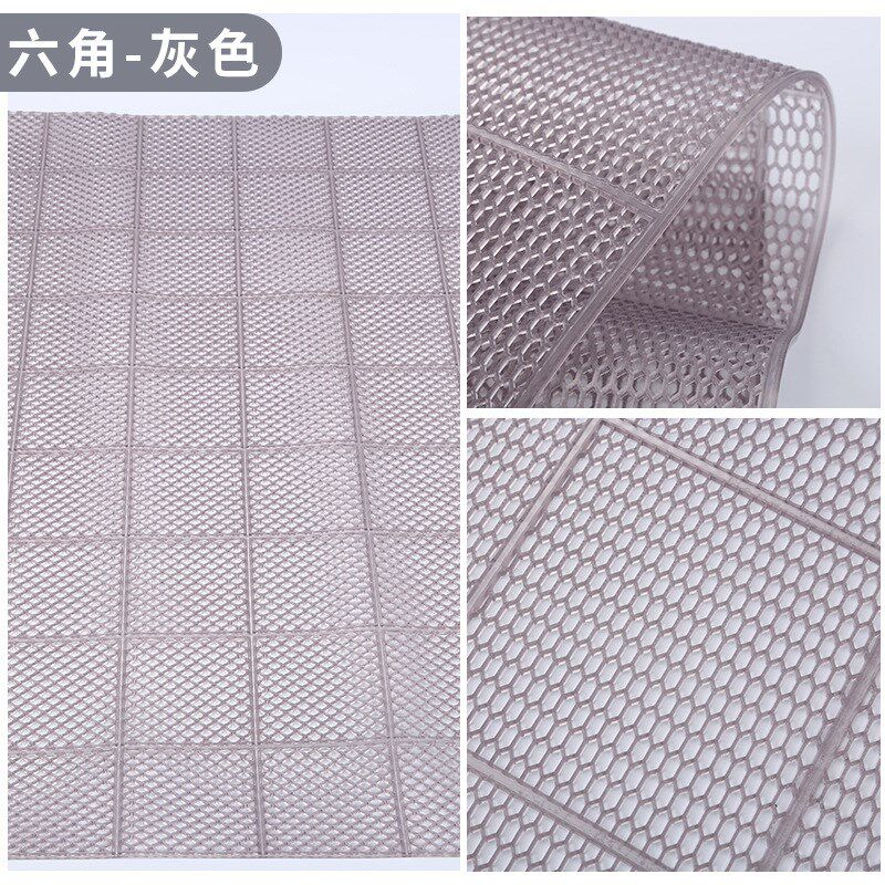 可裁剪浴室防滑垫大面积卫生间厨房厕所镂空防滑地垫牛筋隔水地毯