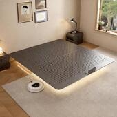 加厚碳素钢悬浮床1米8双人床主卧高端大气无床头轻奢现代2025新款