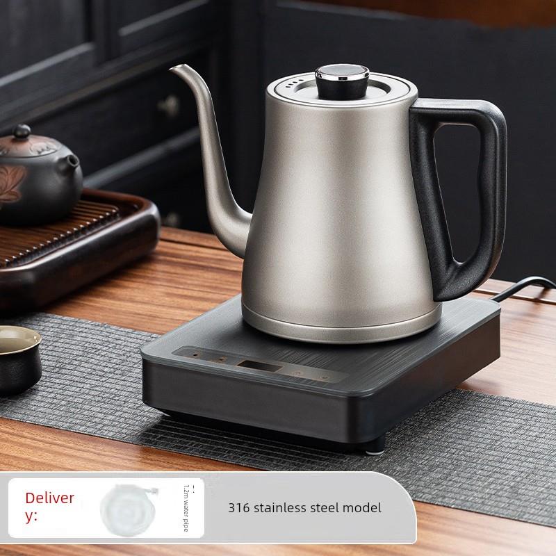 吉谷316不锈钢全自动底部上水电热烧水壶家用功夫泡茶抽水一体机