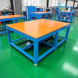 重型防静电工作台桌子工厂车间流水线装配台钳工操作台实验室桌子