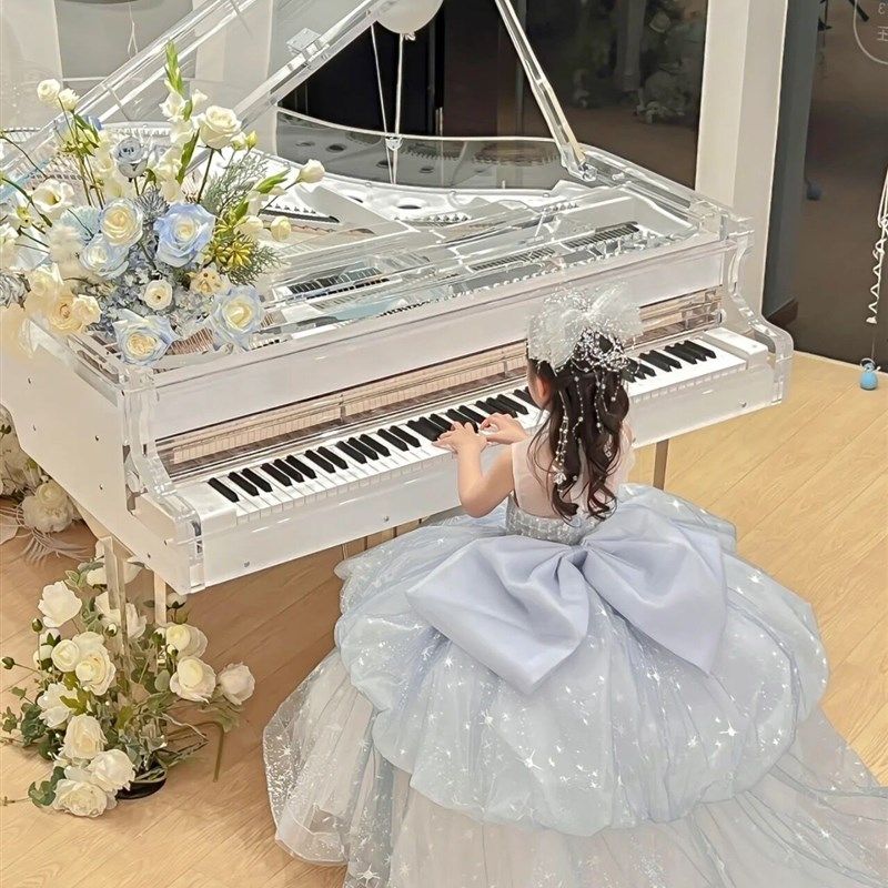 公主裙女童花童婚纱小女孩走秀照相馆拍照晚礼服主持人钢琴演出服,童装/婴儿装/亲子装,儿童礼服,淘宝优惠券,粉丝福利购,淘宝优惠卷