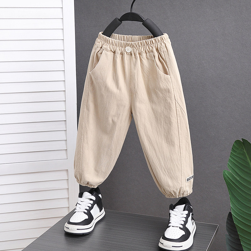 男童春装裤子2024新款洋气宝宝秋季休闲裤小孩儿童帅气工装哈伦裤,童装/婴儿装/亲子装,裤子,淘宝优惠券,粉丝福利购,淘宝优惠卷