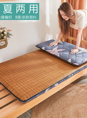 大学生宿舍床垫90lx190cm单人0.8寝室专用上下铺凉席冬夏两用垫子