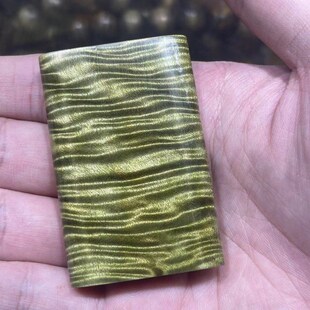 金丝楠木水波纹无事牌挂件新款创意楠木461牌子手把件