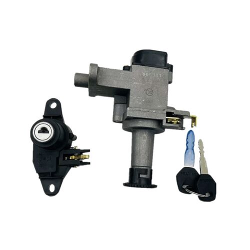 适用VF100E HJ100T-8/8A/8C摩托车全车锁电门锁点火开关套锁