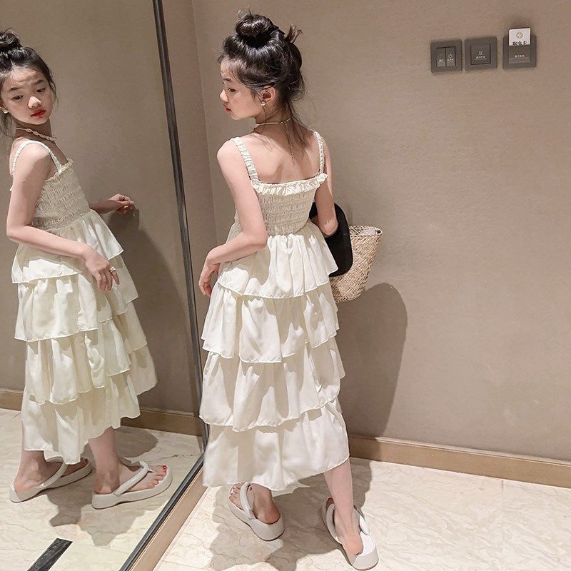 儿童裙子夏季女童蛋糕裙夏装女孩云南旅游穿搭海边度假吊带连衣裙,童装/婴儿装/亲子装,连衣裙,淘宝优惠券,粉丝福利购,淘宝优惠卷