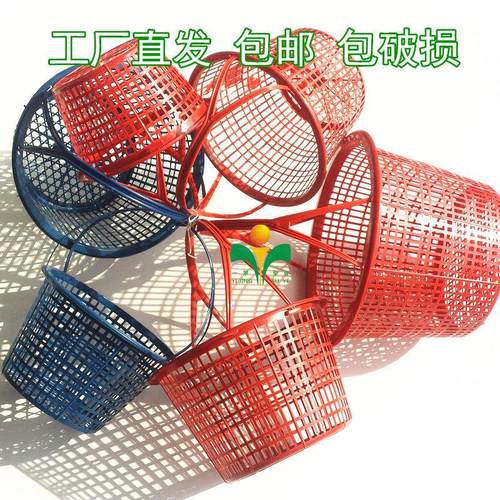 包邮圆篮子 圆形草莓篮子 杨梅篮手提塑料水果篮樱桃桑葚采摘篮筐