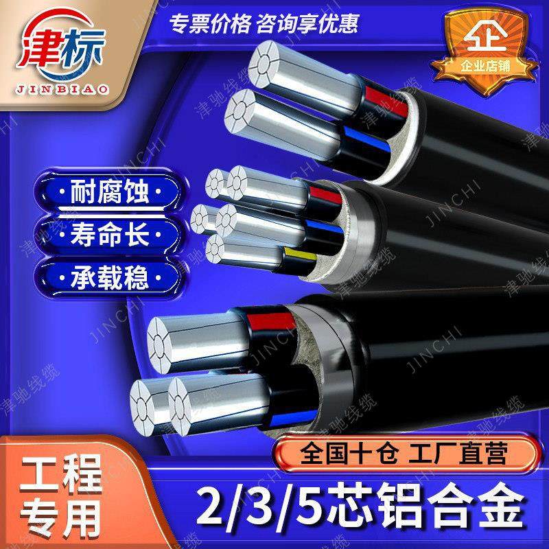 国标铝合金铝芯电缆线2 3 4 5芯16 25 35 50平方三相四线五线电缆,电子/电工,护套线,淘宝优惠券,粉丝福利购,淘宝优惠卷