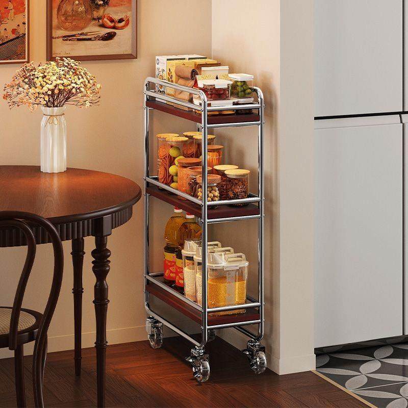 中古风可移动边几小推车置物架客厅家用小户型沙发测边柜实木角几,住宅家具,移动边几/推车,淘宝优惠券,粉丝福利购,淘宝优惠卷