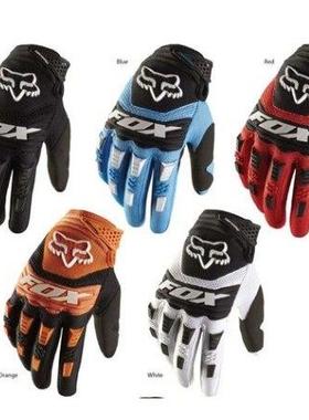 新款fox速降骑行防滑耐磨全指手套山地车攀爬BMX街车越野摩托