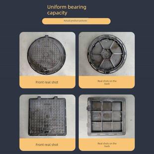 上海球墨铸铁井盖圆方重型雨井盖市政污水井盖污水雨井盖砂