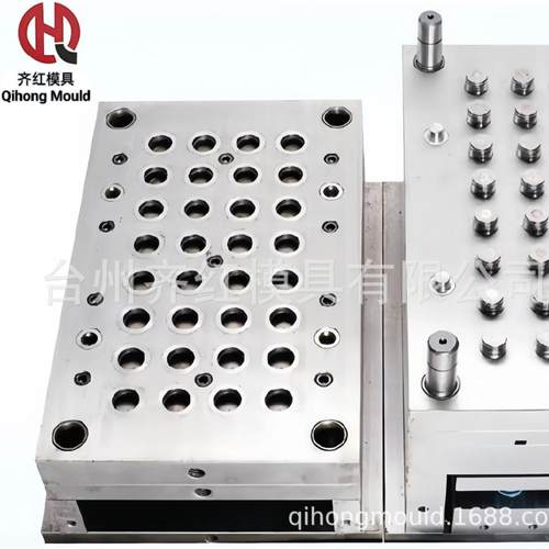 塑料水杯盖子模具设计圆形密封水杯热水盖子吸管杯注塑模具