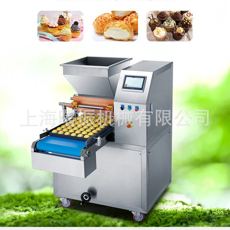 定制蛋糕充填机 杯子蛋糕泡芙麻薯整盘蛋糕填充机 E400注浆机