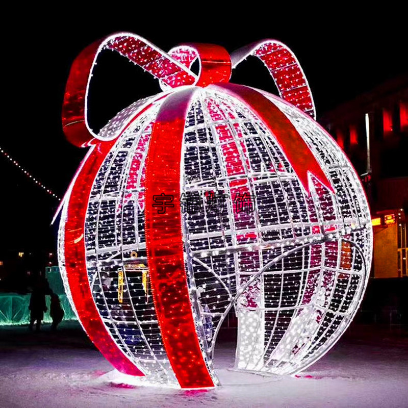 户外工程亮化仿真造型灯美丽绽放灯光节芦苇灯 LED景观灯光节圆球