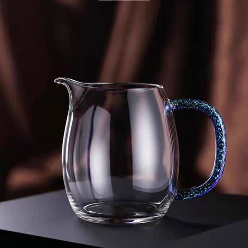 高硼硅玻璃公道杯加厚耐热高档澄然茶海分茶器功夫茶具大号匀杯